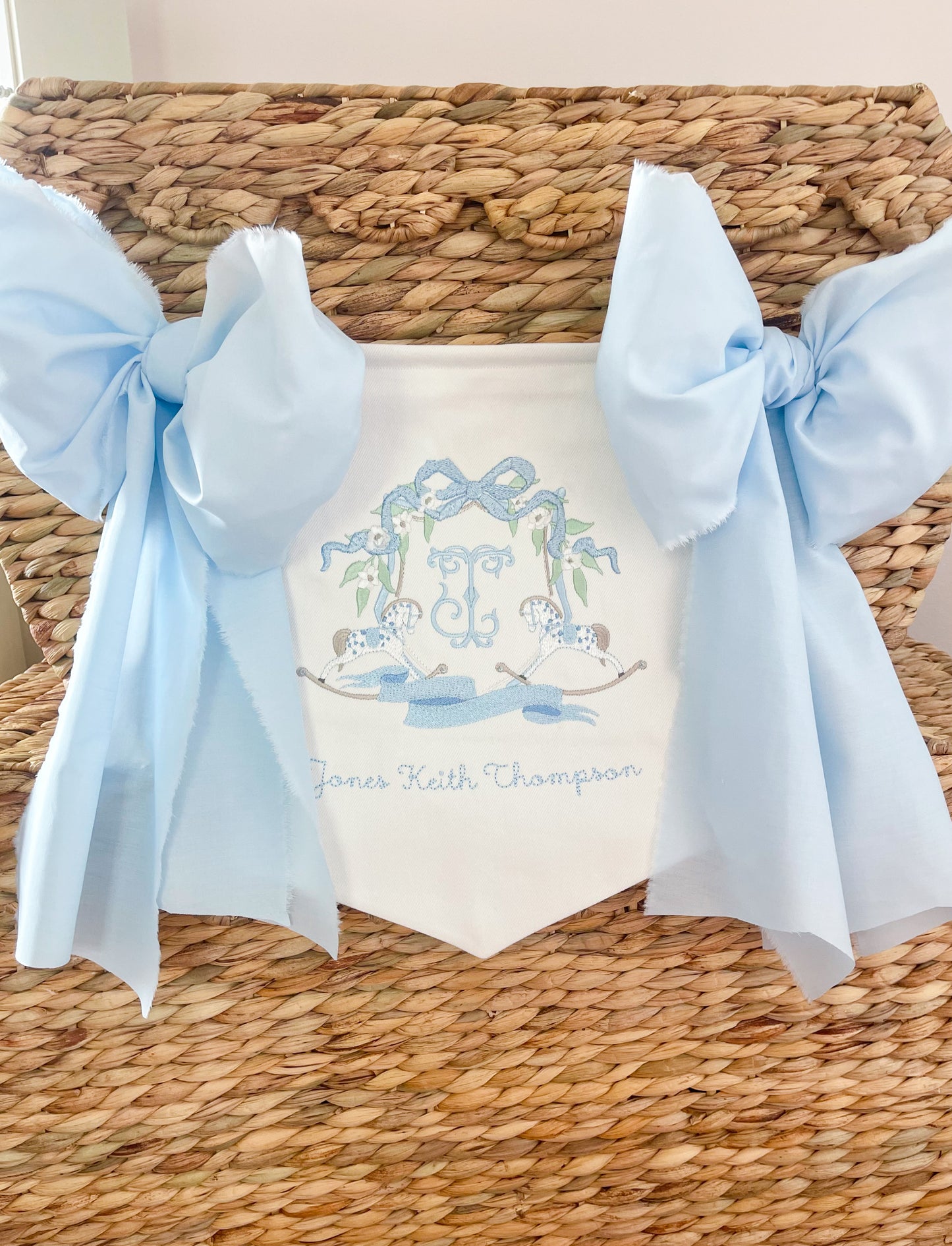 Baby Boy Rocking Horse Banner