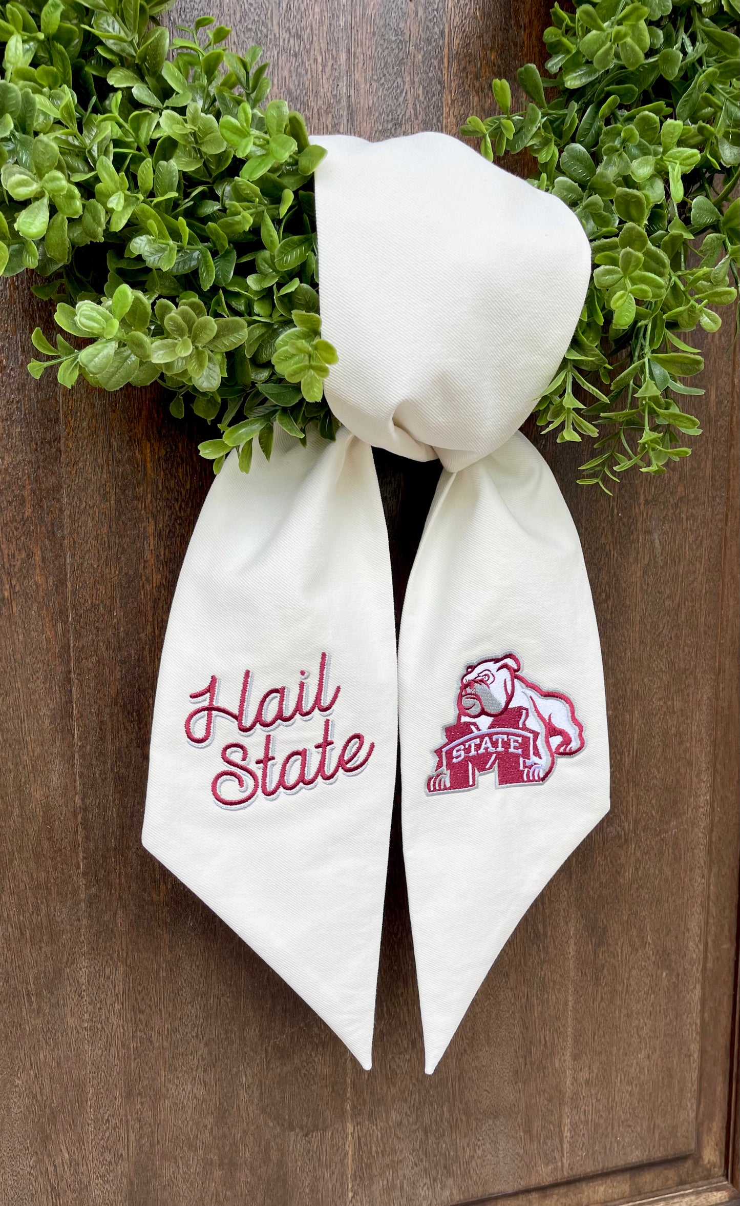 Football Wreath Sash - Pick Your Team
