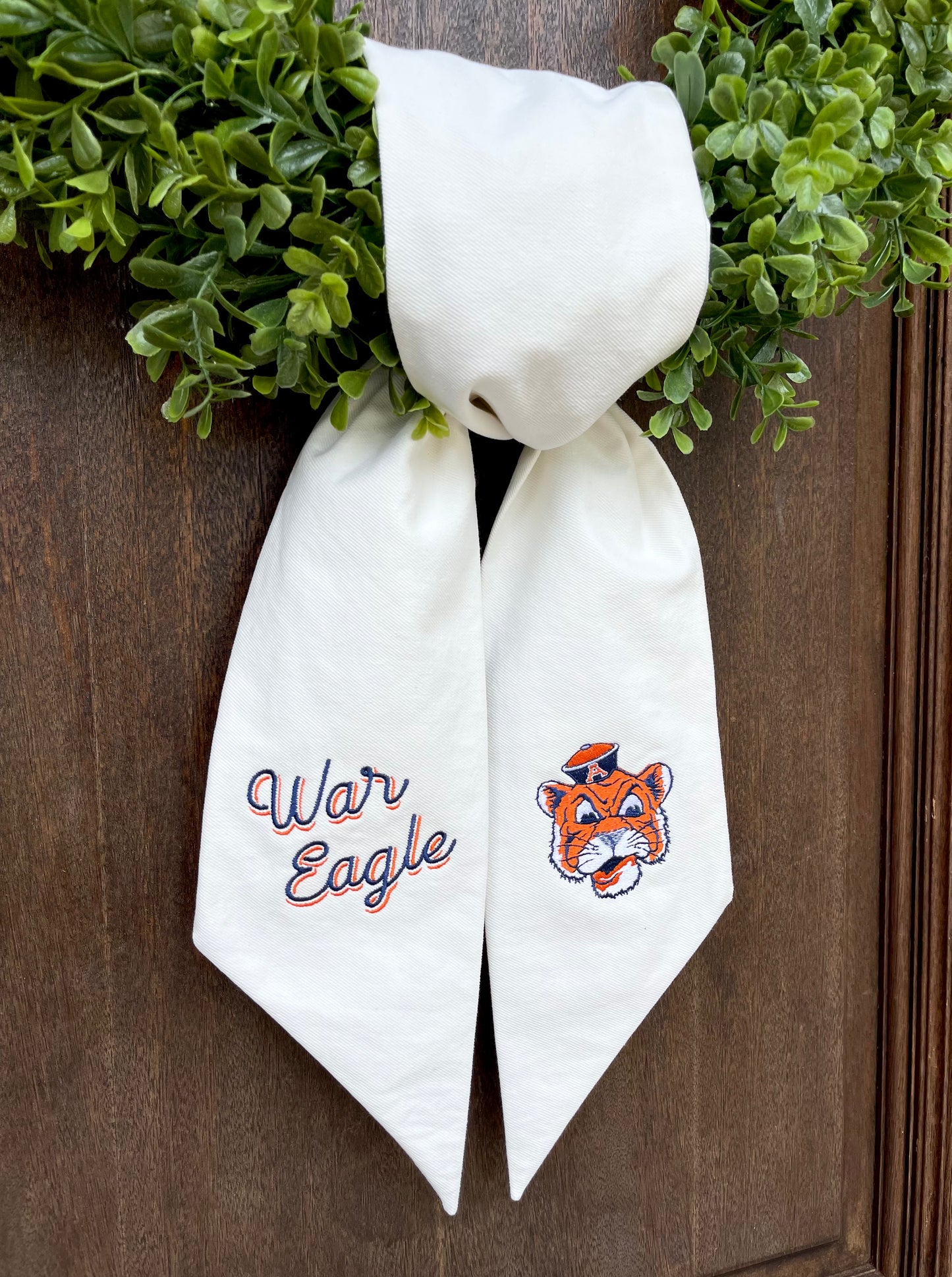 Football Wreath Sash - Pick Your Team