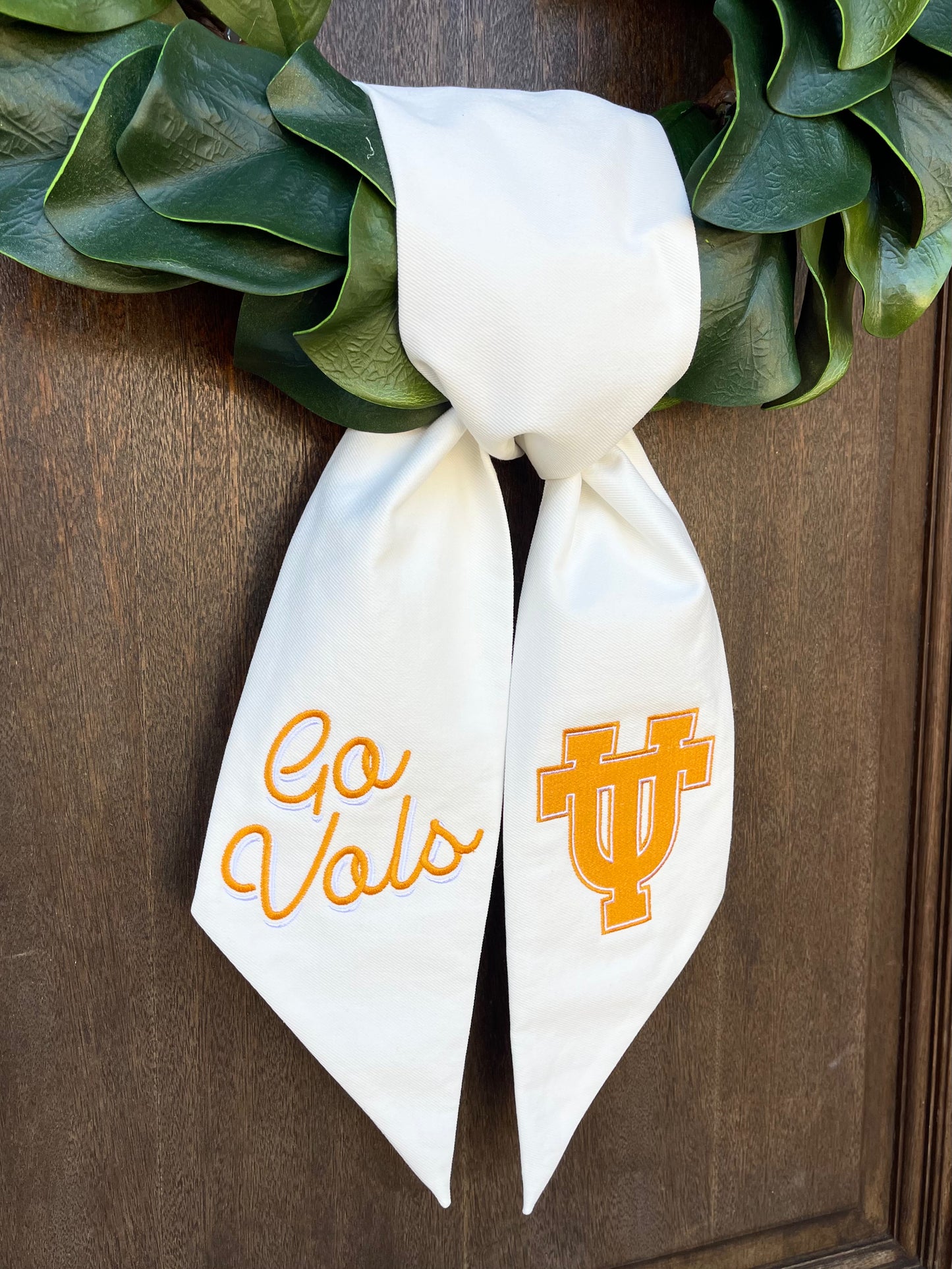 Football Wreath Sash - Pick Your Team