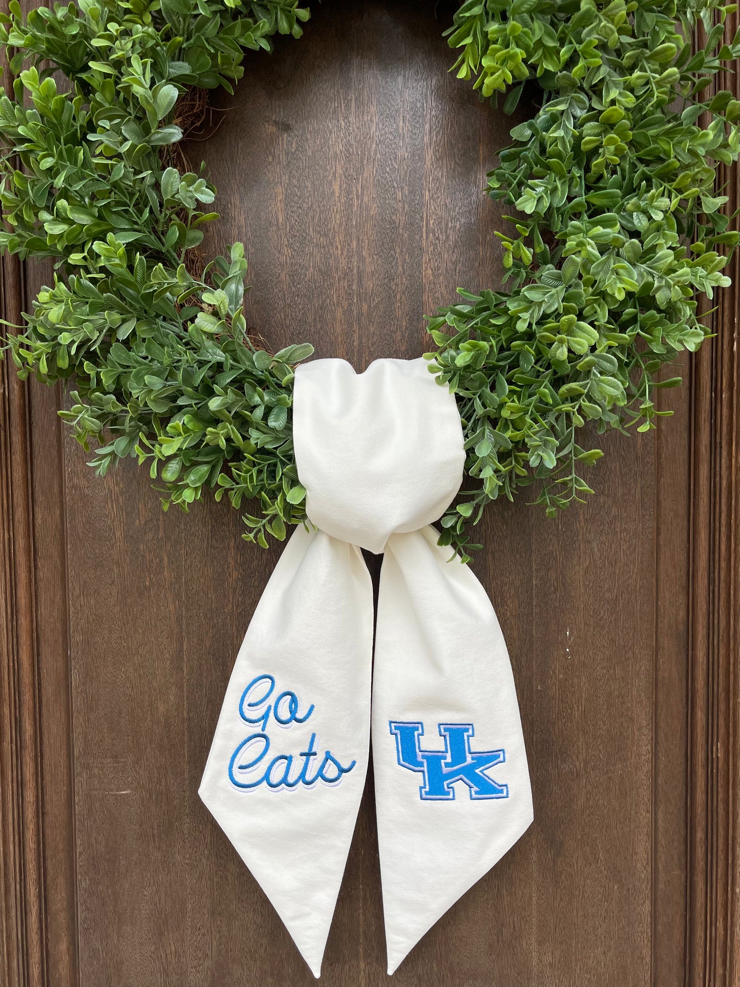Football Wreath Sash - Pick Your Team