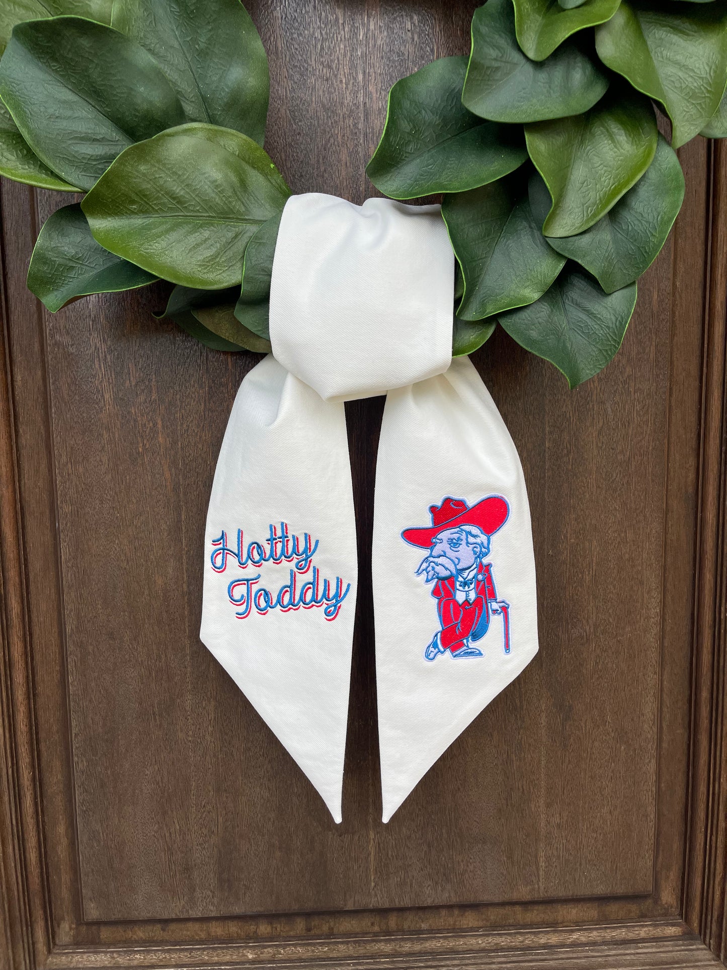 Football Wreath Sash - Pick Your Team