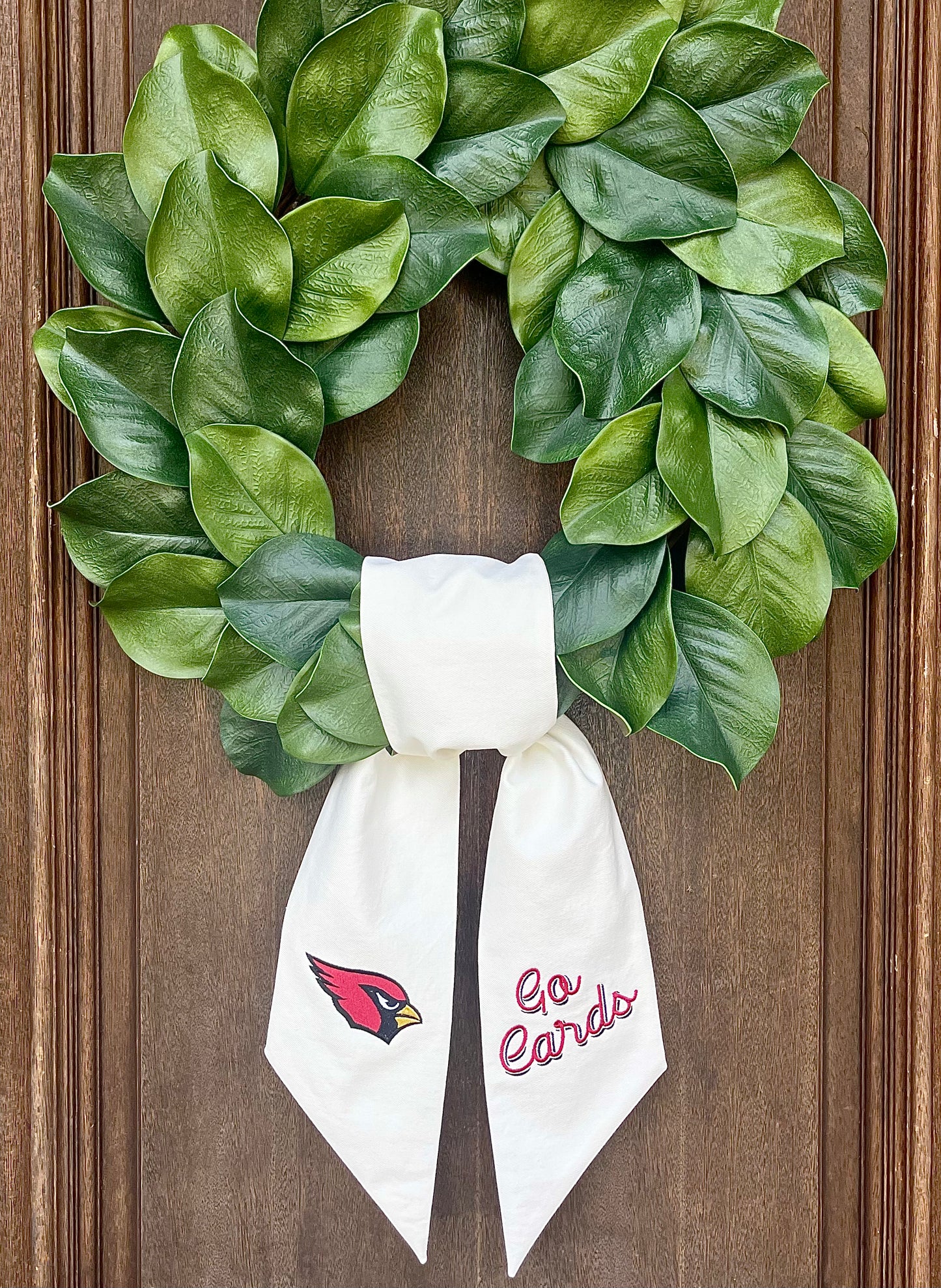 Football Wreath Sash - Pick Your Team