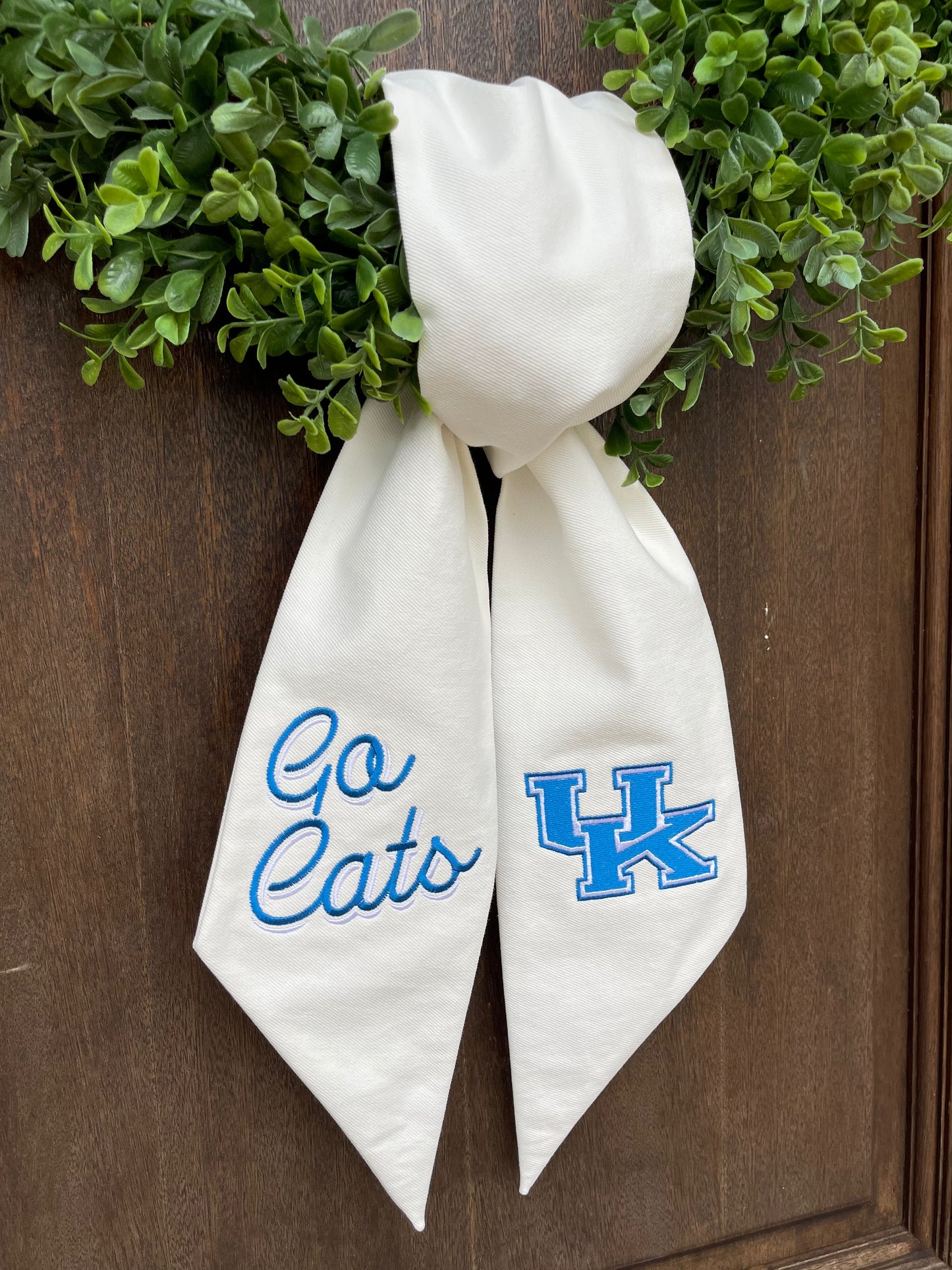 Football Wreath Sash - Pick Your Team