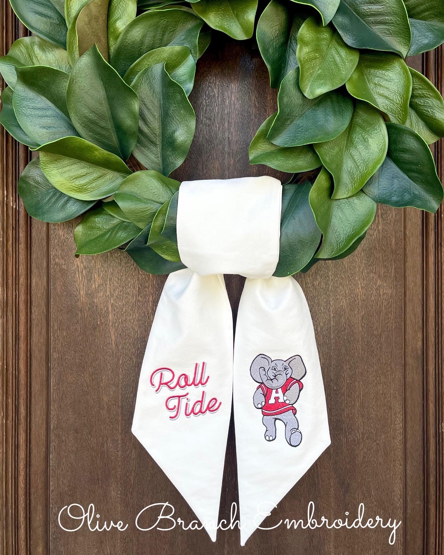 Football Wreath Sash - Pick Your Team