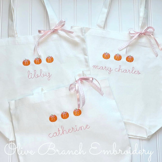 Pumpkin Halloween Bags