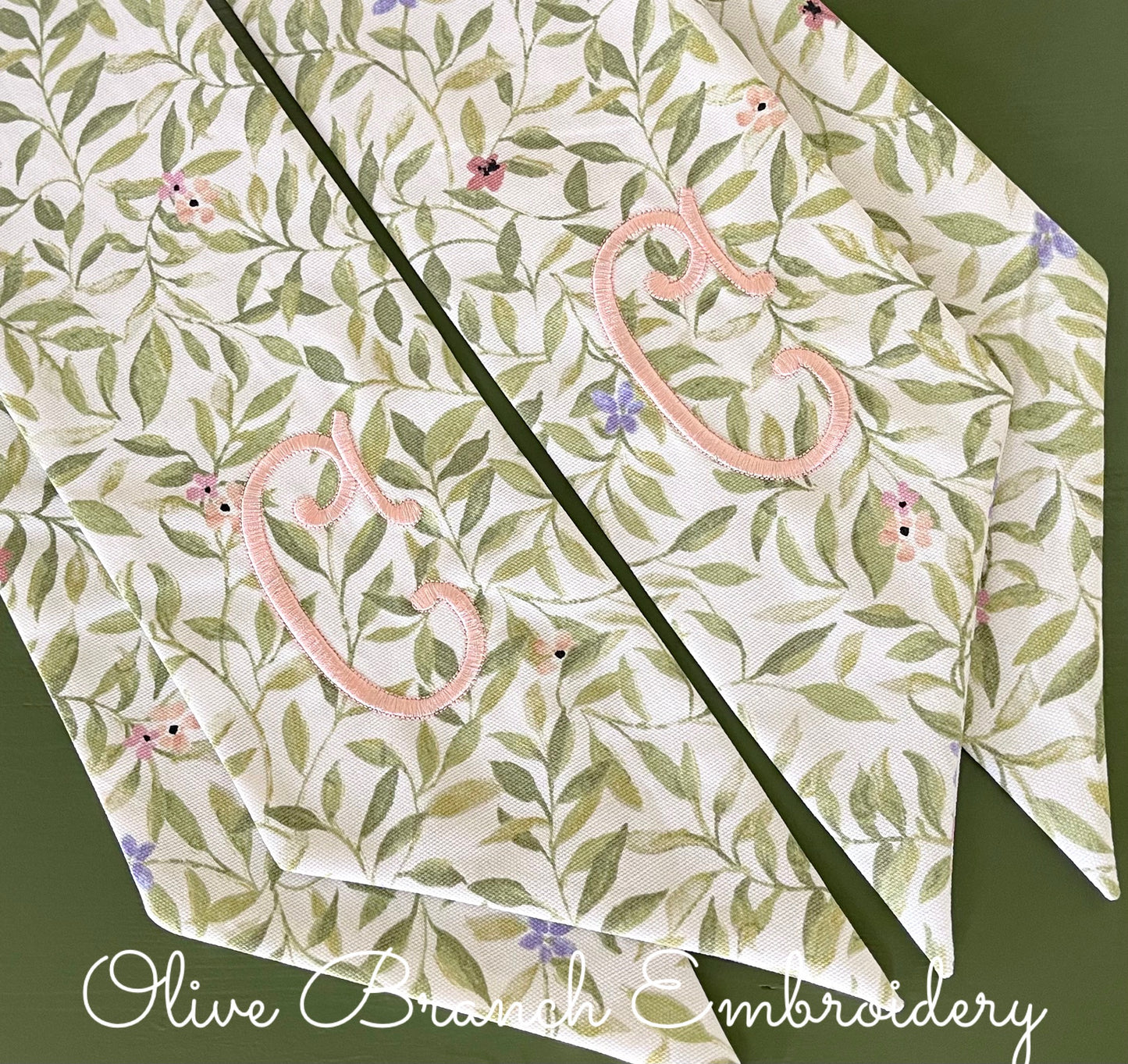 Floral Wreath Sash