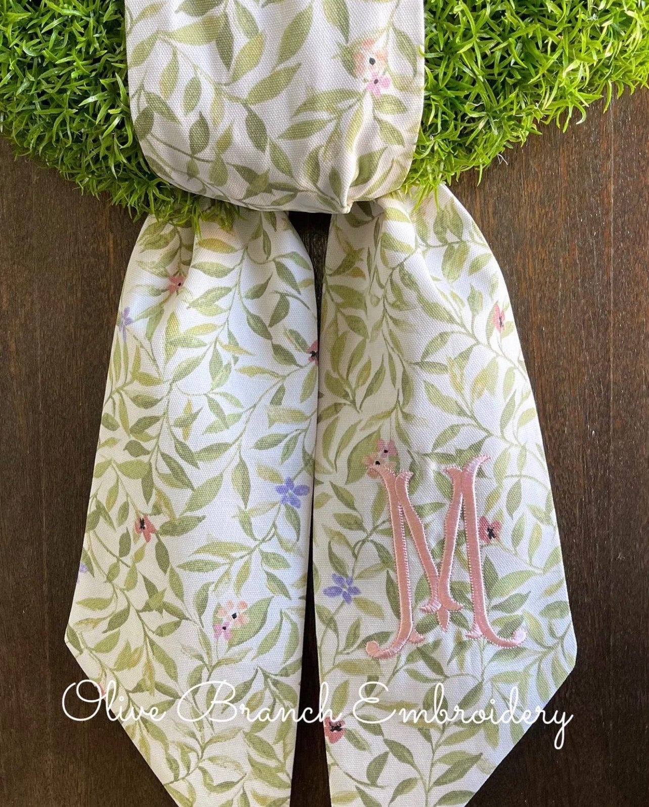 Floral Wreath Sash