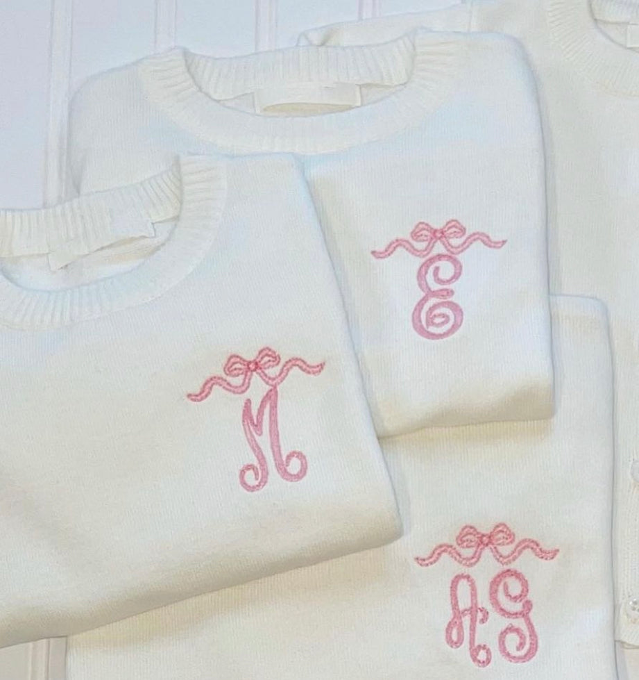Children’s Sweater with Embroidery