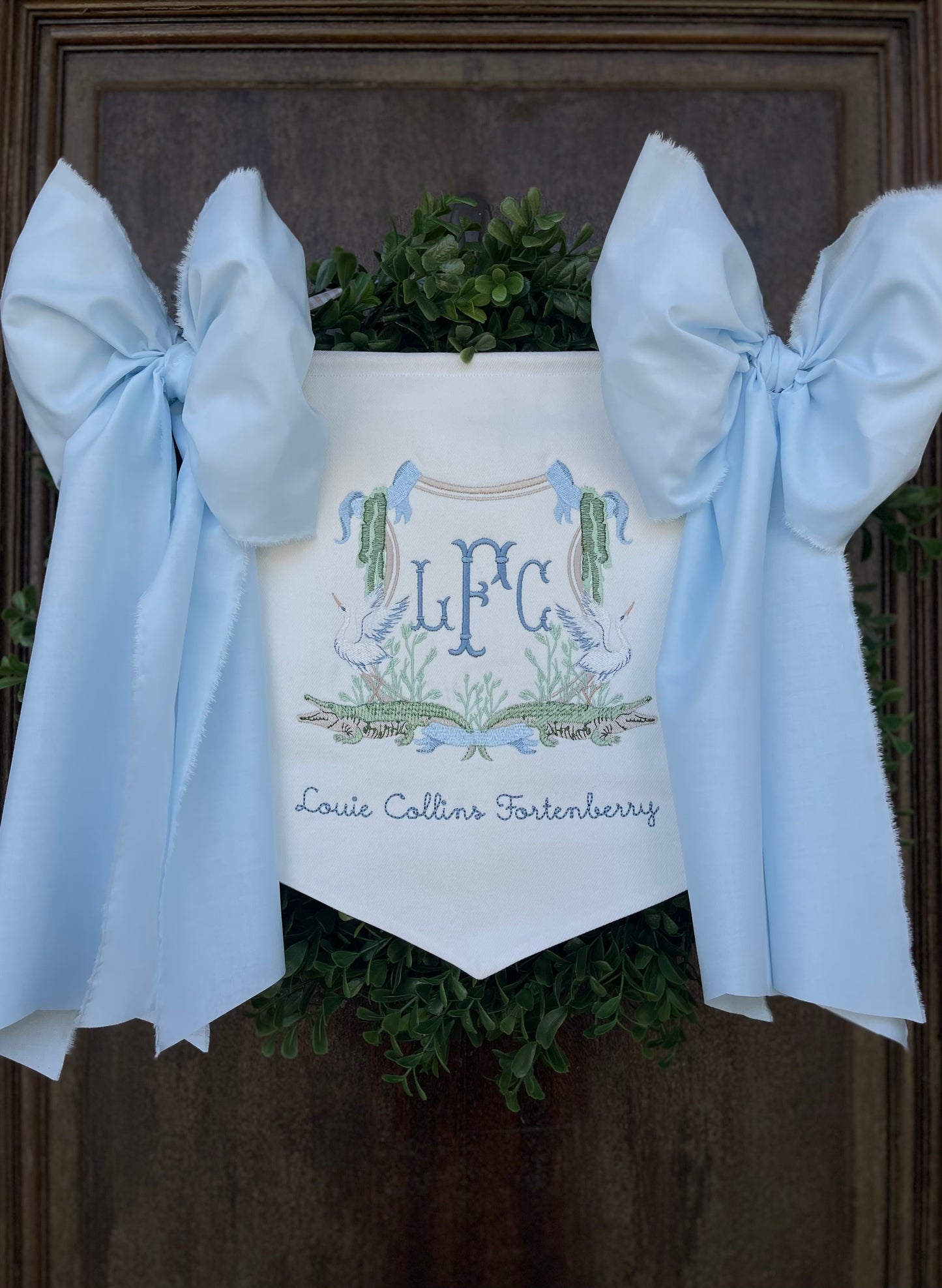 Baby Boy Low Country Banner