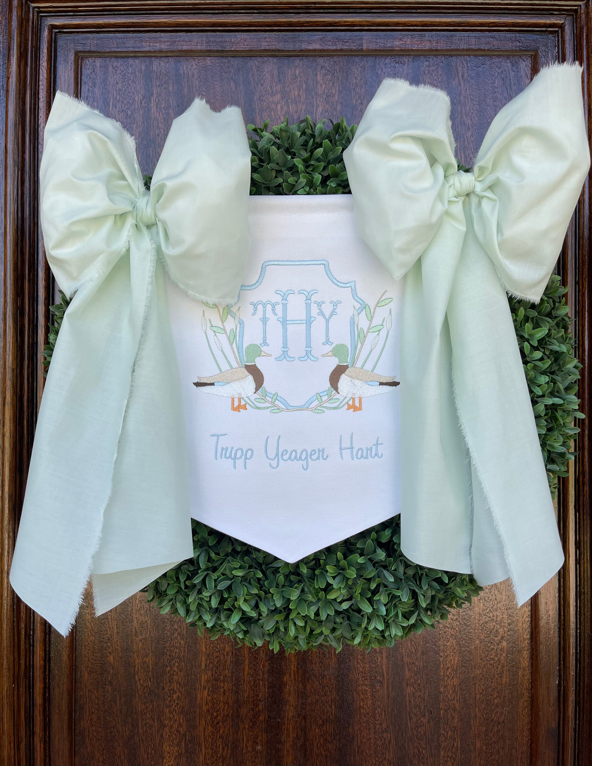 Baby Boy Mallard Banner
