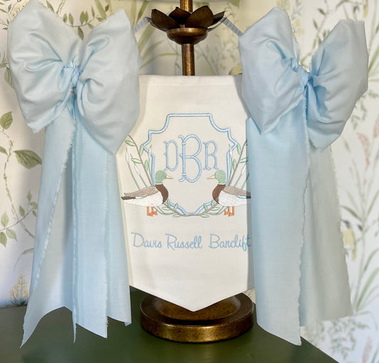 Baby Boy Mallard Banner