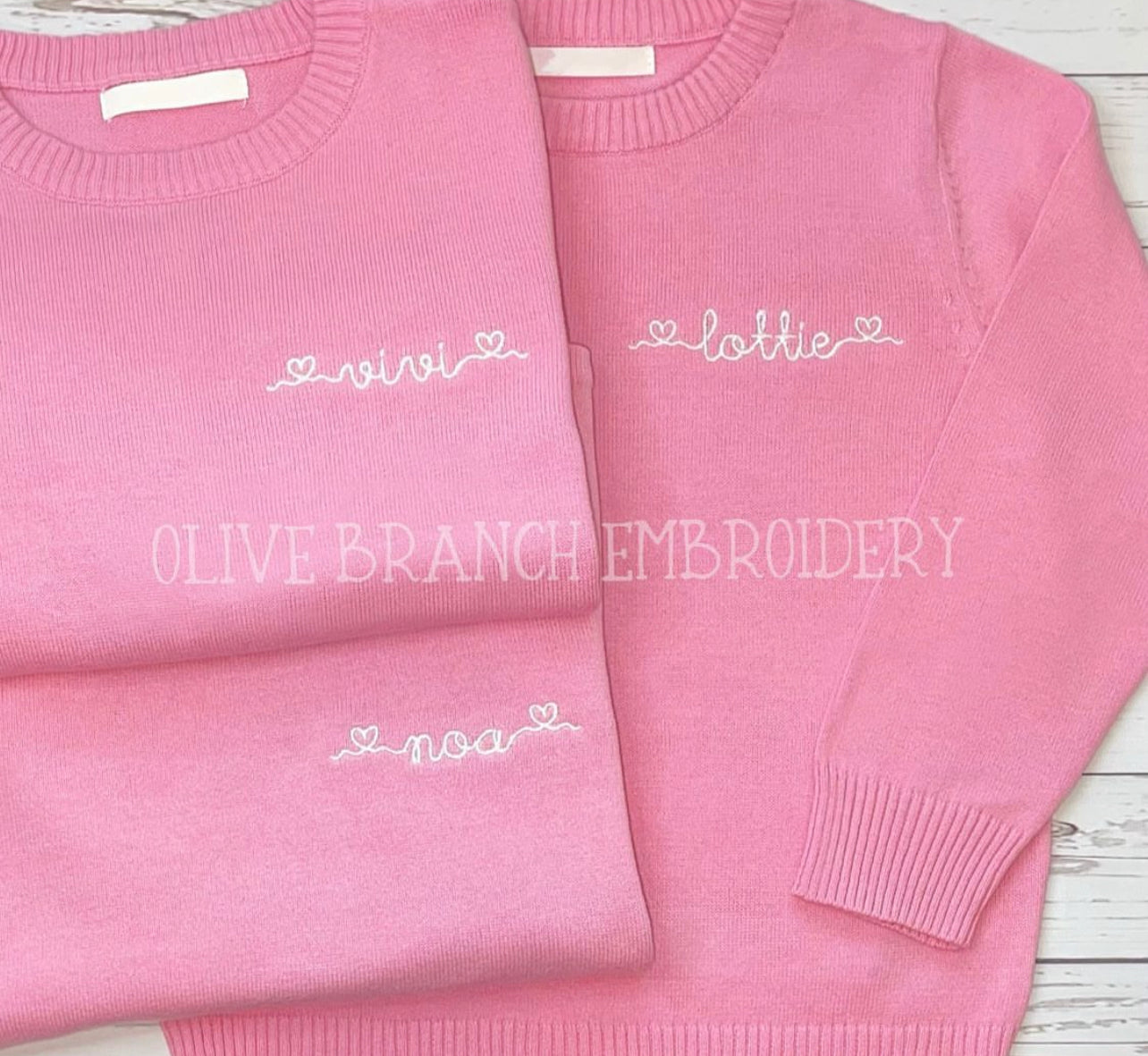 Children’s Sweater with Embroidery