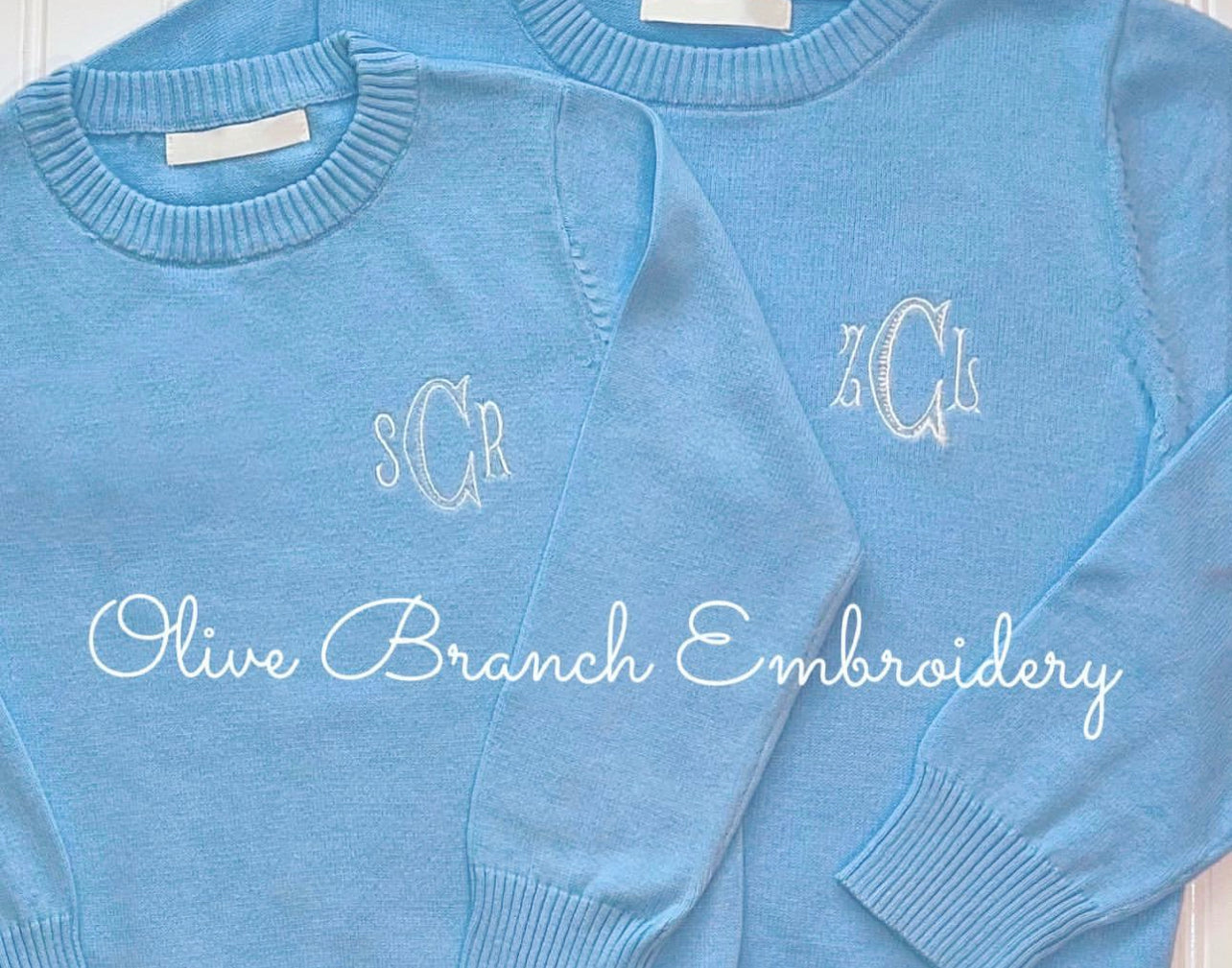 Children’s Sweater with Embroidery